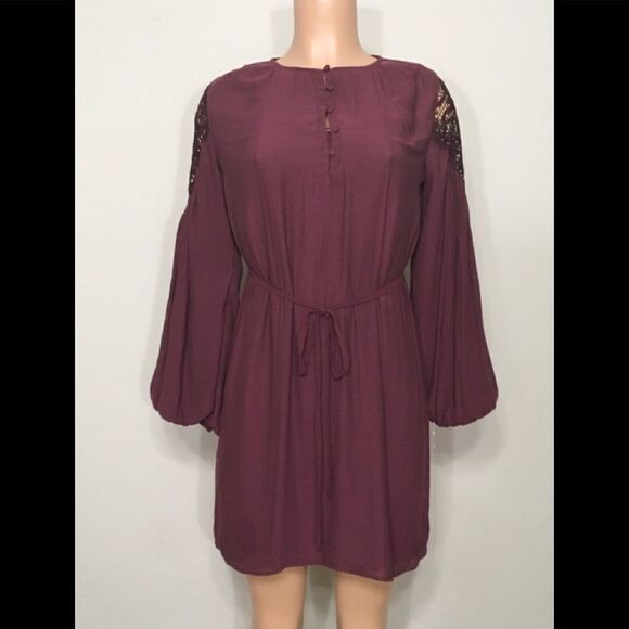 Burgundy shift dress. NWOT - Picture 1 of 7